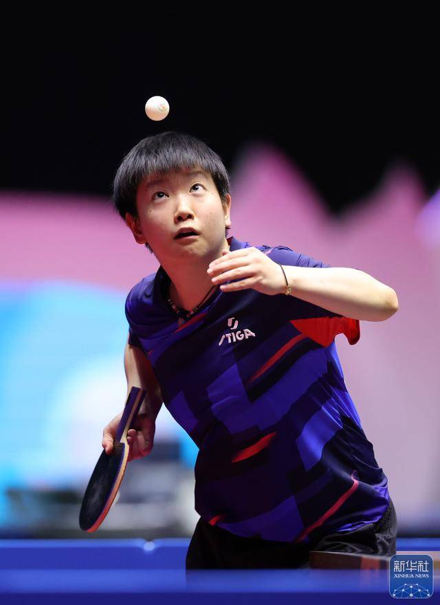 全运会｜孙颖莎亮相乒乓球女单比赛